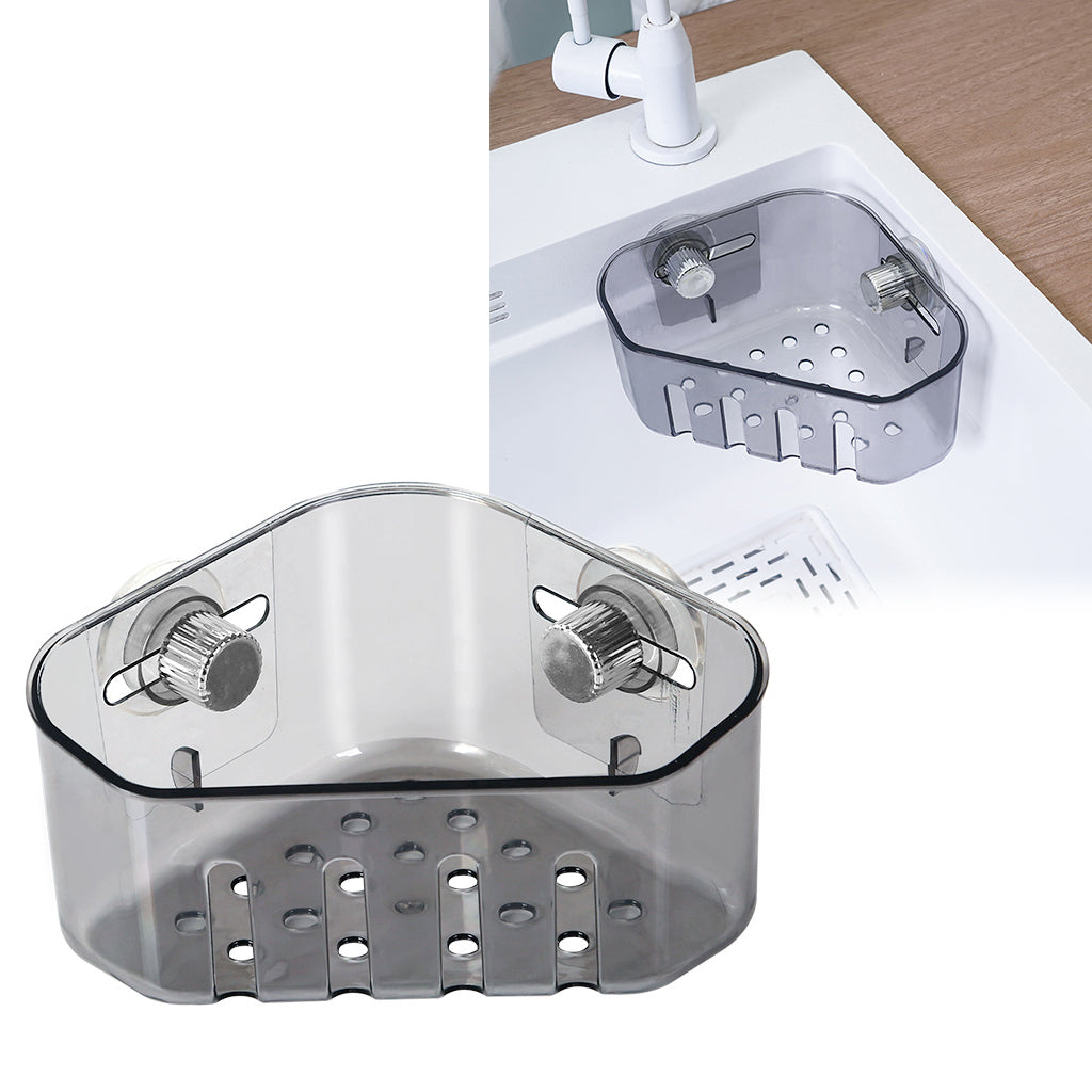 HASTHIP Kitchen Triangle Sink Strainer Basket, Sink Drain Strainer, Multifunction Sink Drain Strainer Basket, Food Catcher Strainer for Kitchen Waste, Vegetable, Fruits HASTHIP Kitchen Triangle Sink Strainer Basket, Sink Drain Strainer, Multifunction Sink Drain Strainer Basket, Food Catcher Strainer for Kitchen Waste, Vegetable, Fruits